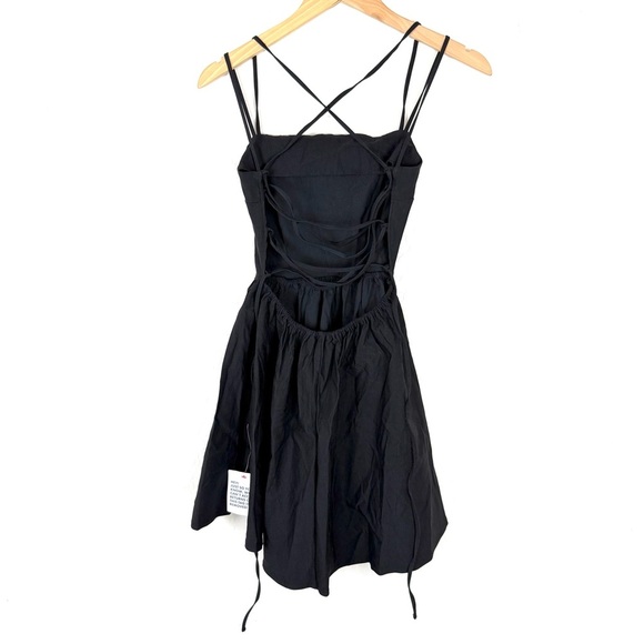 ASOS DESIGN lace up back structured mini prom dress NWT - Picture 6 of 11